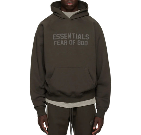 FEAR OF GOD ESSENTIALS (OFF BLACK) TRACKSUIT